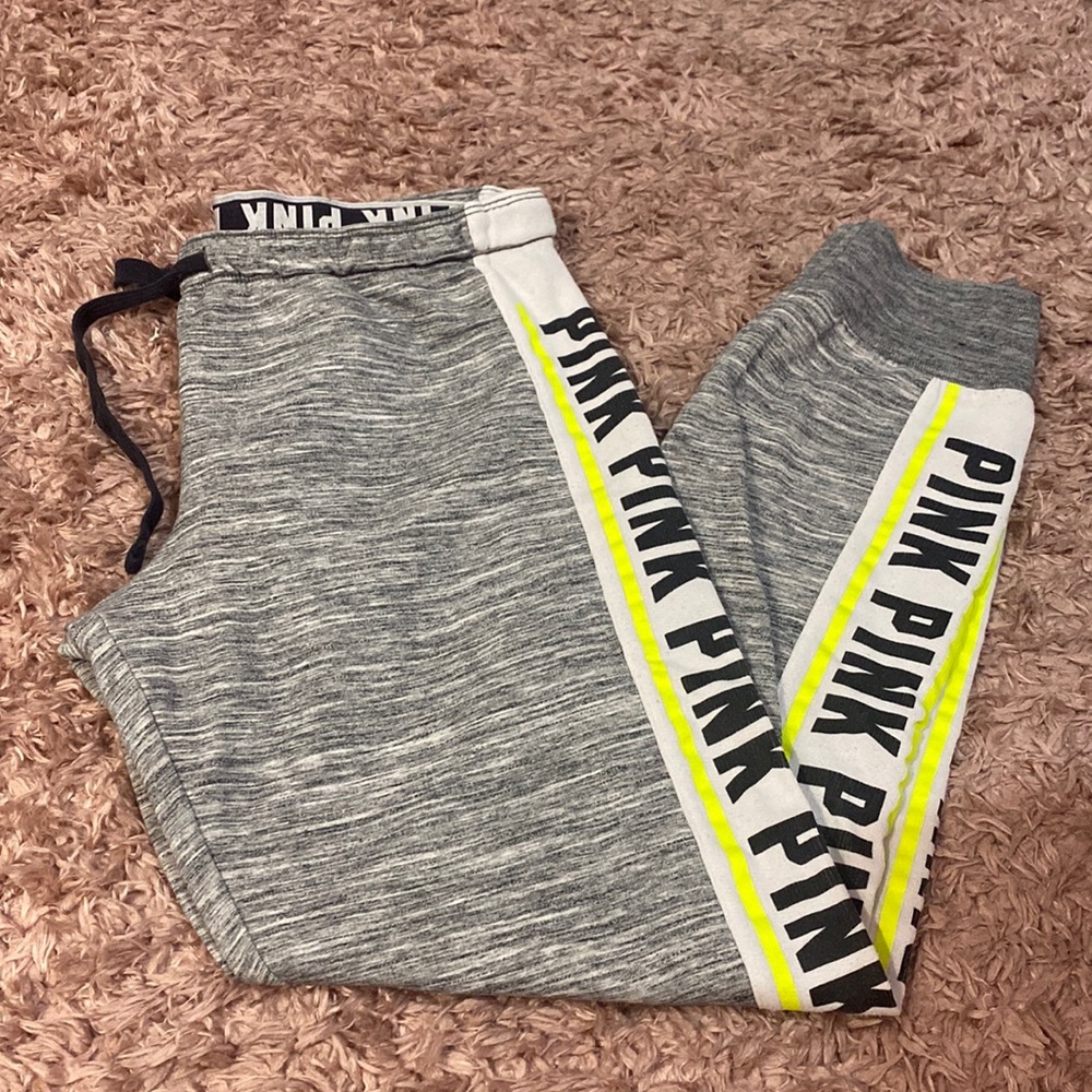Pink joggers